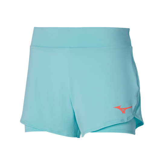 Шорты женские Mizuno Flex 3" Short - Tanager Turquoise