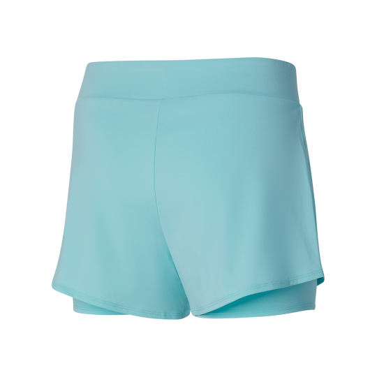 Шорты женские Mizuno Flex 3" Short - Tanager Turquoise 2