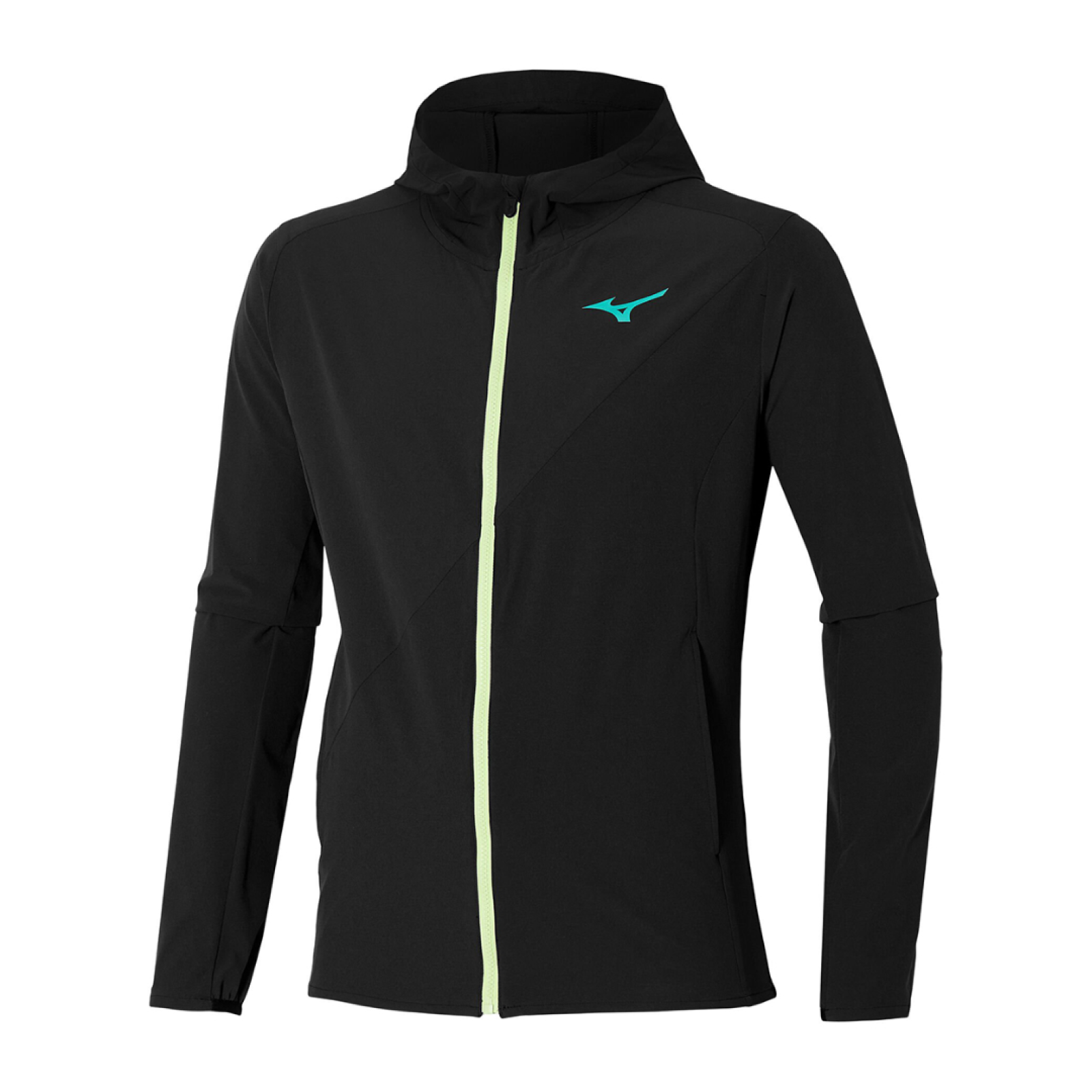 Спортивная кофта мужская Mizuno Mugen Hooded Jacket - Black