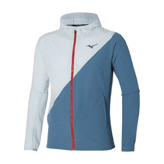 Спортивная кофта мужская Mizuno Mugen Hooded Jacket - Blue Mirage