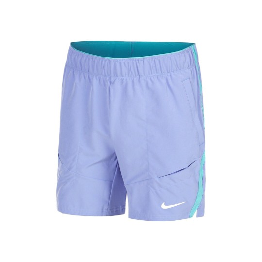 Шорты мужские Nike Advantage 7" Short - Royal Pulse/Green Frost/White