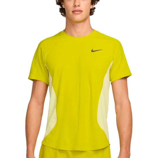 Футболка мужская Nike Court Slam T-Shirt - High Voltage/Luminous Green/Medium Ash