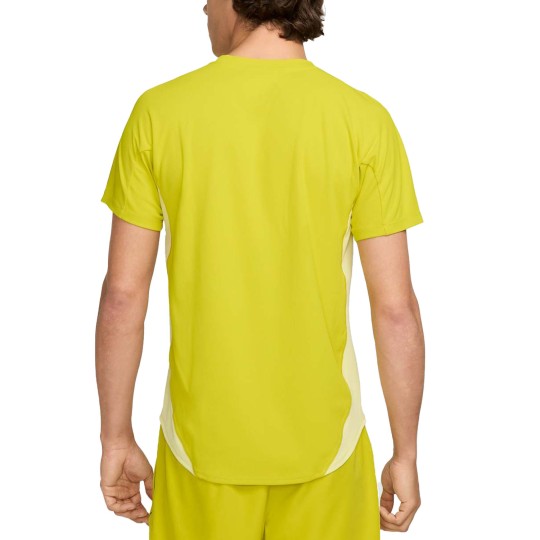 Футболка мужская Nike Court Slam T-Shirt - High Voltage/Luminous Green/Medium Ash 2
