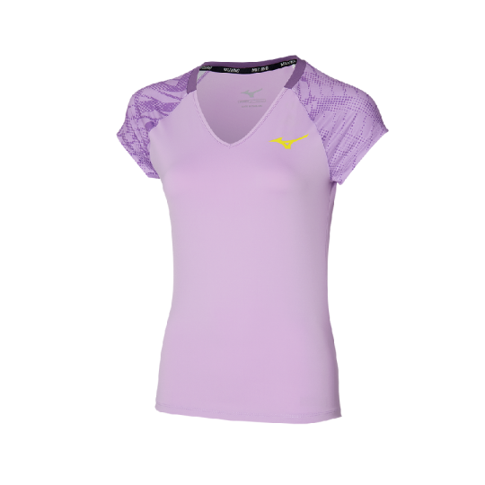 Футболка женская Mizuno Mugen Printed Tee - Crocus Petal