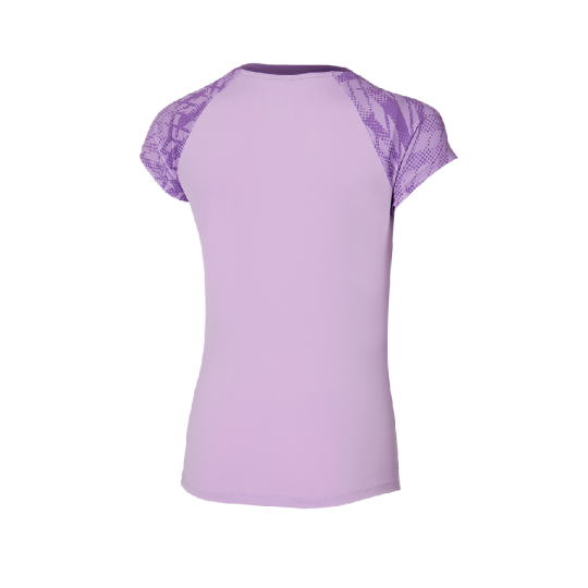 Футболка женская Mizuno Mugen Printed Tee - Crocus Petal 2