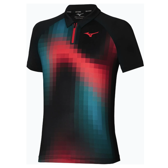 Поло мужское Mizuno Frontier Shadow Polo - Black