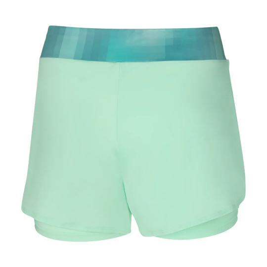 Шорты женские Mizuno Flex Graphic 3" Short - Bay 2
