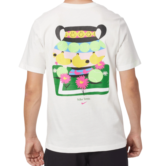 Футболка мужская Nike Court T-Shirt - White 2