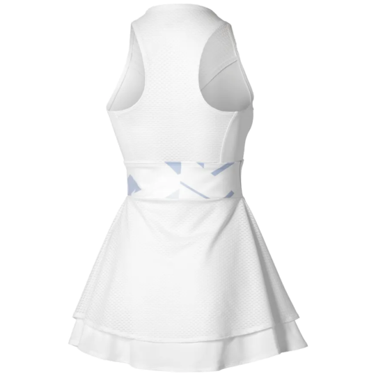 Платье женское Mizuno Daybreakers Dress - White/Icelandic Blue 2