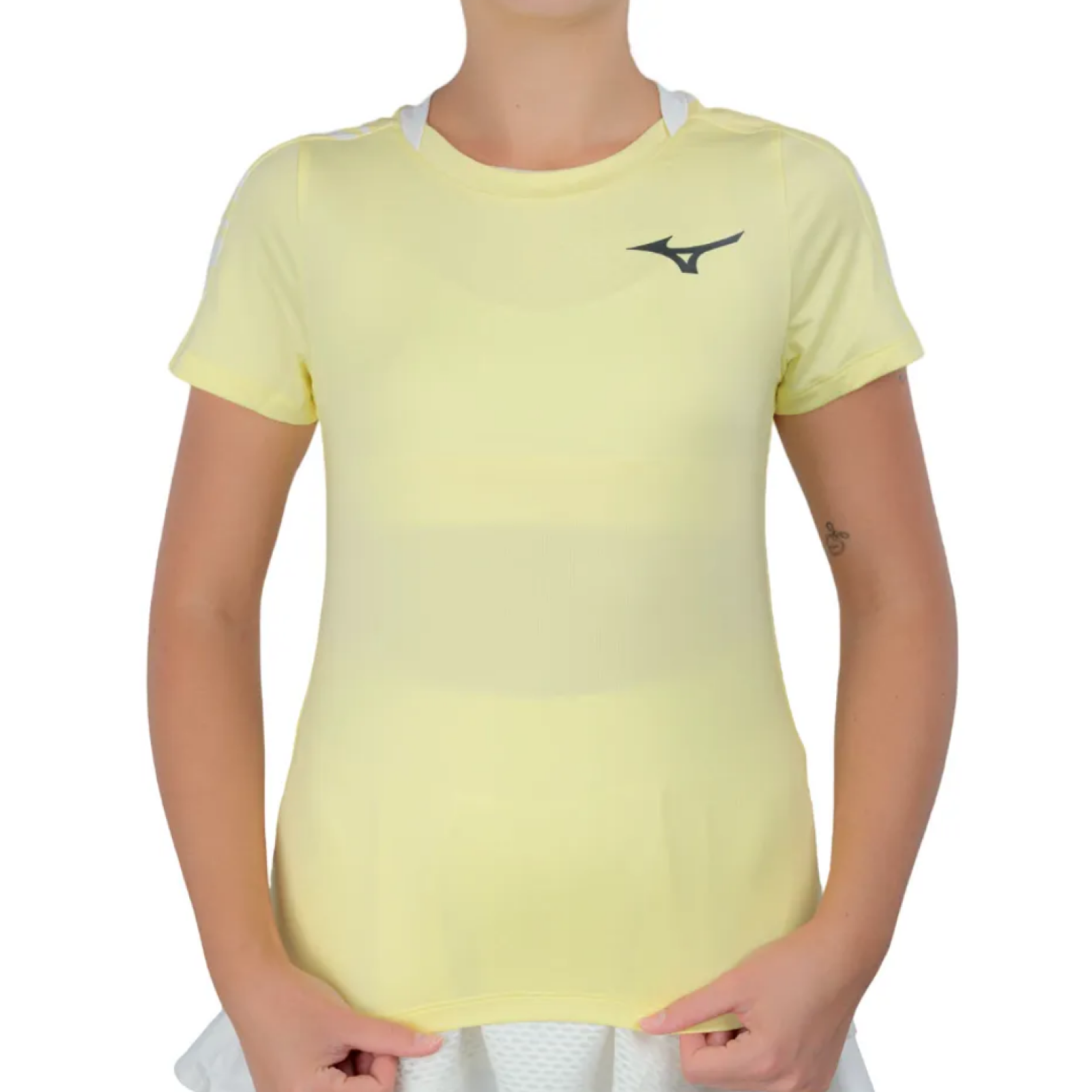 Футболка женская Mizuno Daybreakers Printed - Lemon Tonic