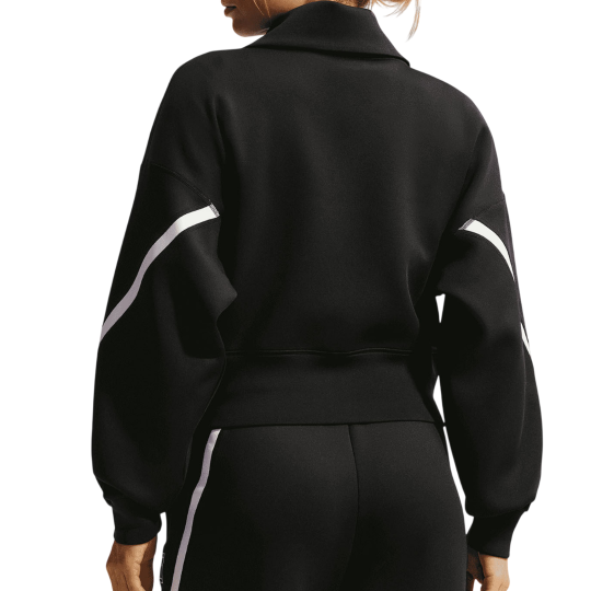 Ветровка женская Nike Court Advantage Tennis Jacket - Black/White 2