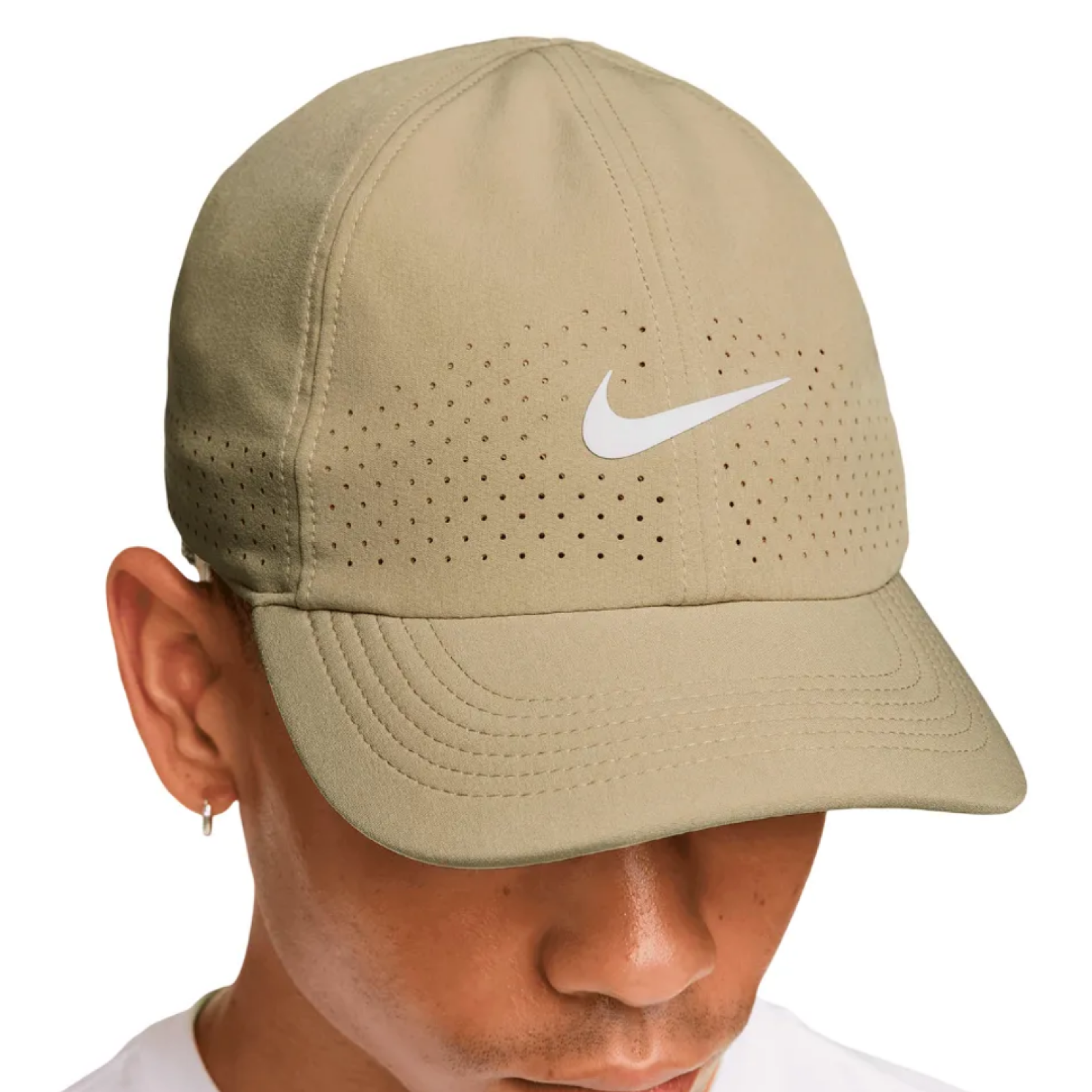 Кепка Nike Dri-FIT ADV Club Cap - Desert Khaki/White