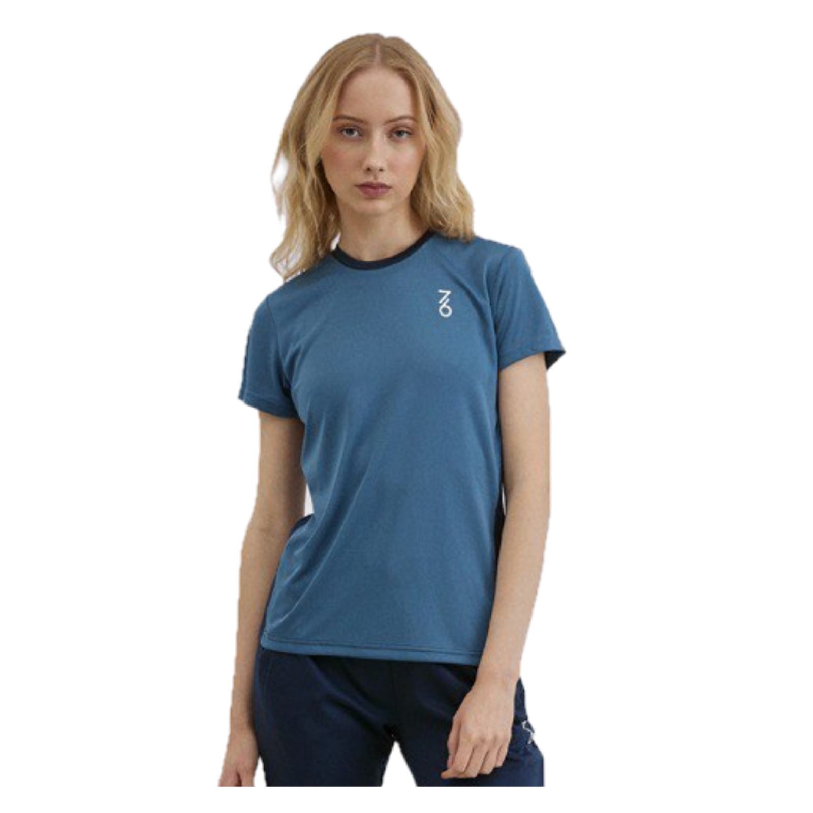 Футболка женская 7/6 Woman Training T-shirt - Navy/Blue