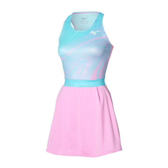 Платье женское Mizuno Charge Printed Dress - Lilac Chiffon