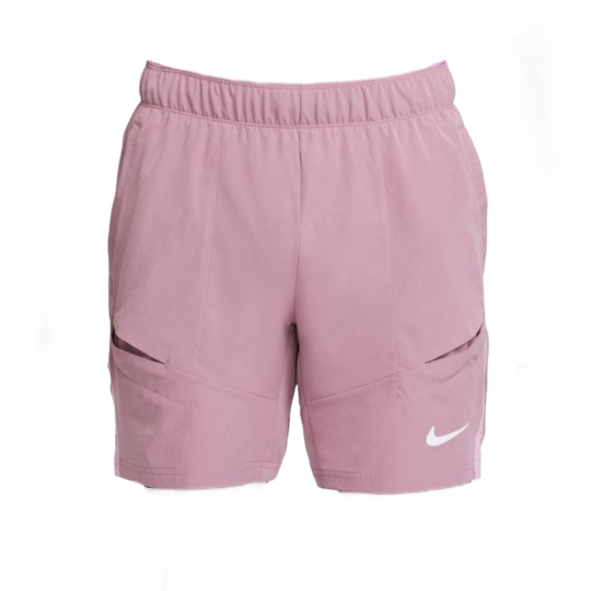 Шорты мужские Nike Court 7in Advantage - Plum Dust/Beyond Pink/White