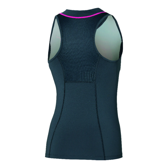 Майка женская Mizuno Frontier Tank - Midnight Navy 2