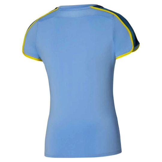 Футболка женская Mizuno Frontier Tee - Bel Air Blue 2