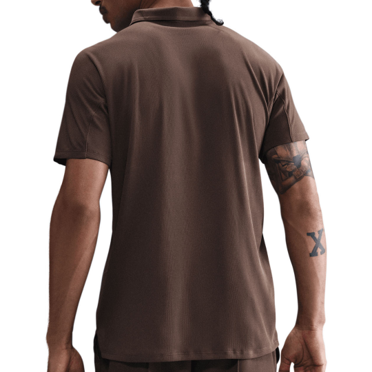 Поло мужское Nike Advantage Slam Polo - Baroque Brown 2