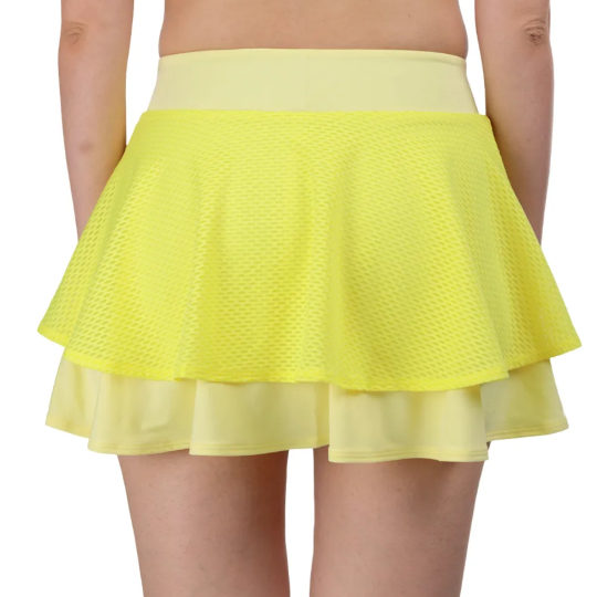Юбка женская Mizuno Daybreakers Flying - Lemon Tonic 2