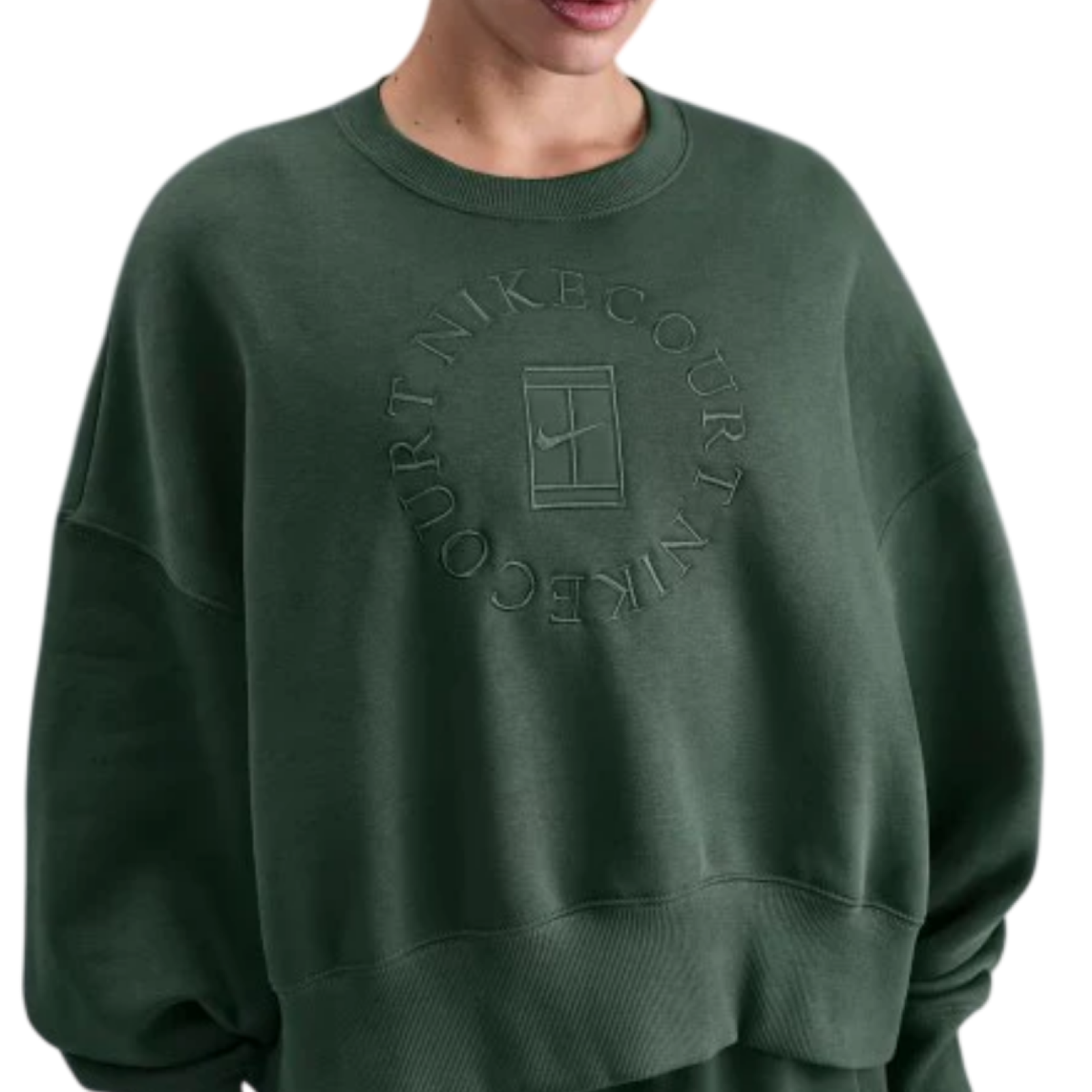 Толстовка женская Nike Court Phoenix Hoodie - Fir/Cosmic Bonsai