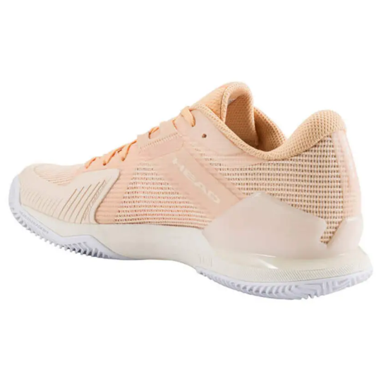 Кроссовки женские Head Sprint Pro 4.0 Clay - Apricot/Vanilla 2