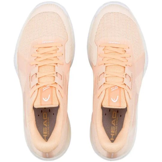 Кроссовки женские Head Sprint Pro 4.0 Clay - Apricot/Vanilla 3