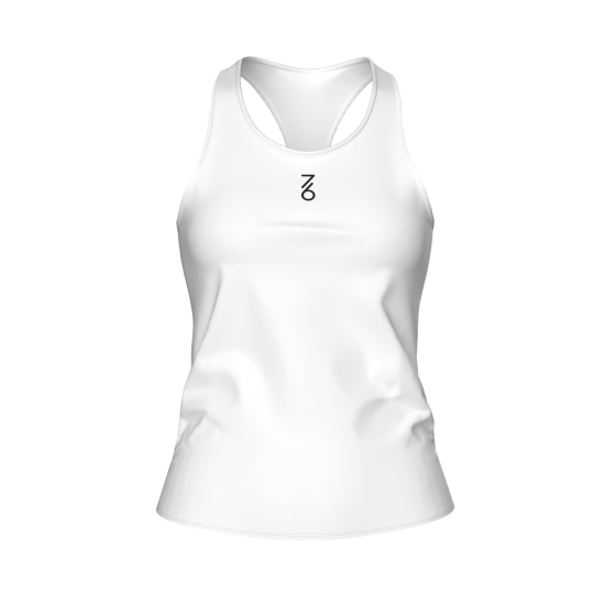 Майка женская 7/6 Leya Sleeveless T-shirt - White/Black