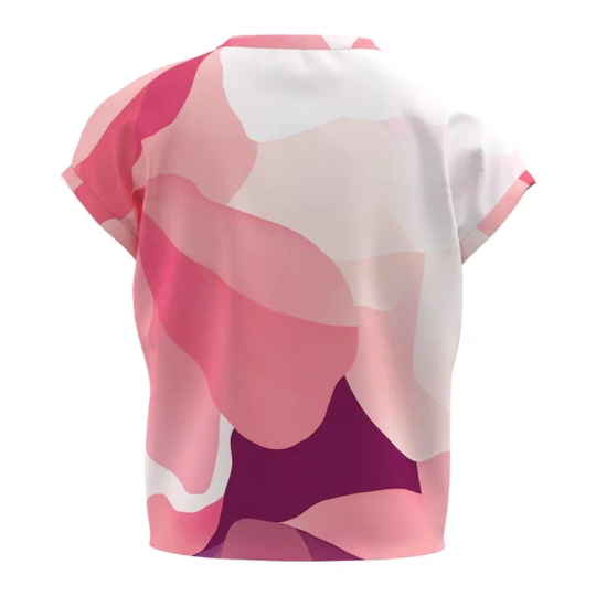 Футболка для девочек 7/6 Eva T-shirt 2.0 - Pink Blossom 2
