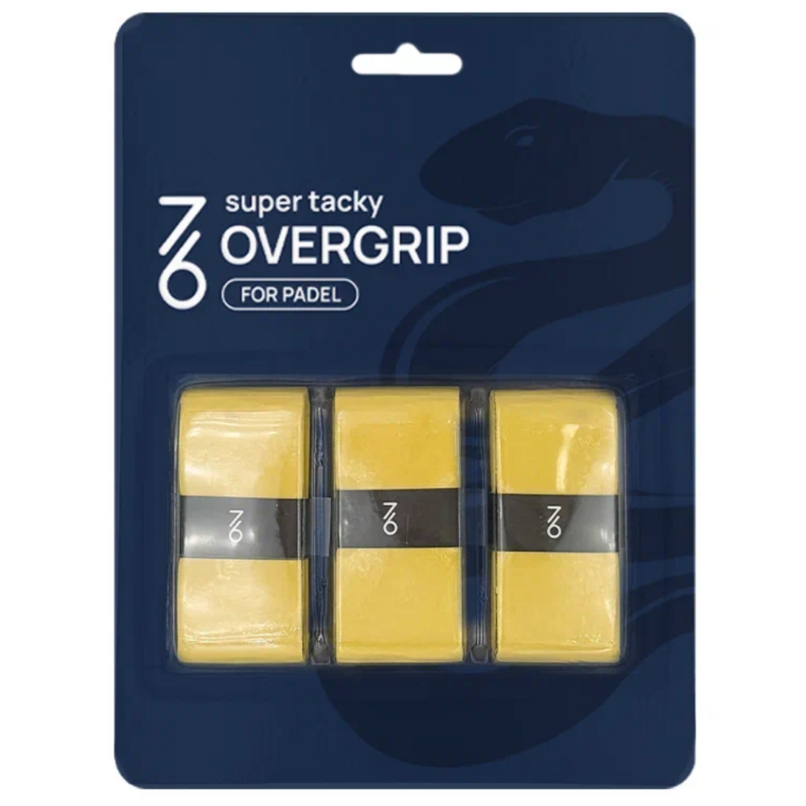 Овергрип 7/6 Padel Super Tacky - Yellow 3 pk