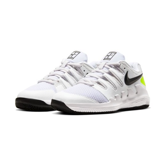 Кроссовки детские Nike Vapor X Junior  - White/Volt/Black 2