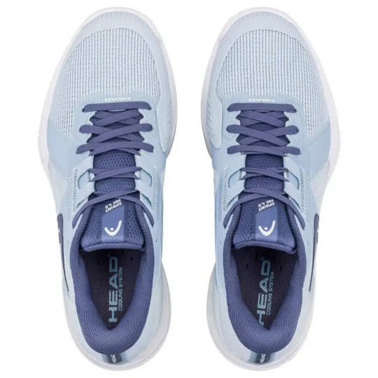 Кроссовки женские Head Sprint Pro 4.0 Clay - Light Blue/Dark Blue 3