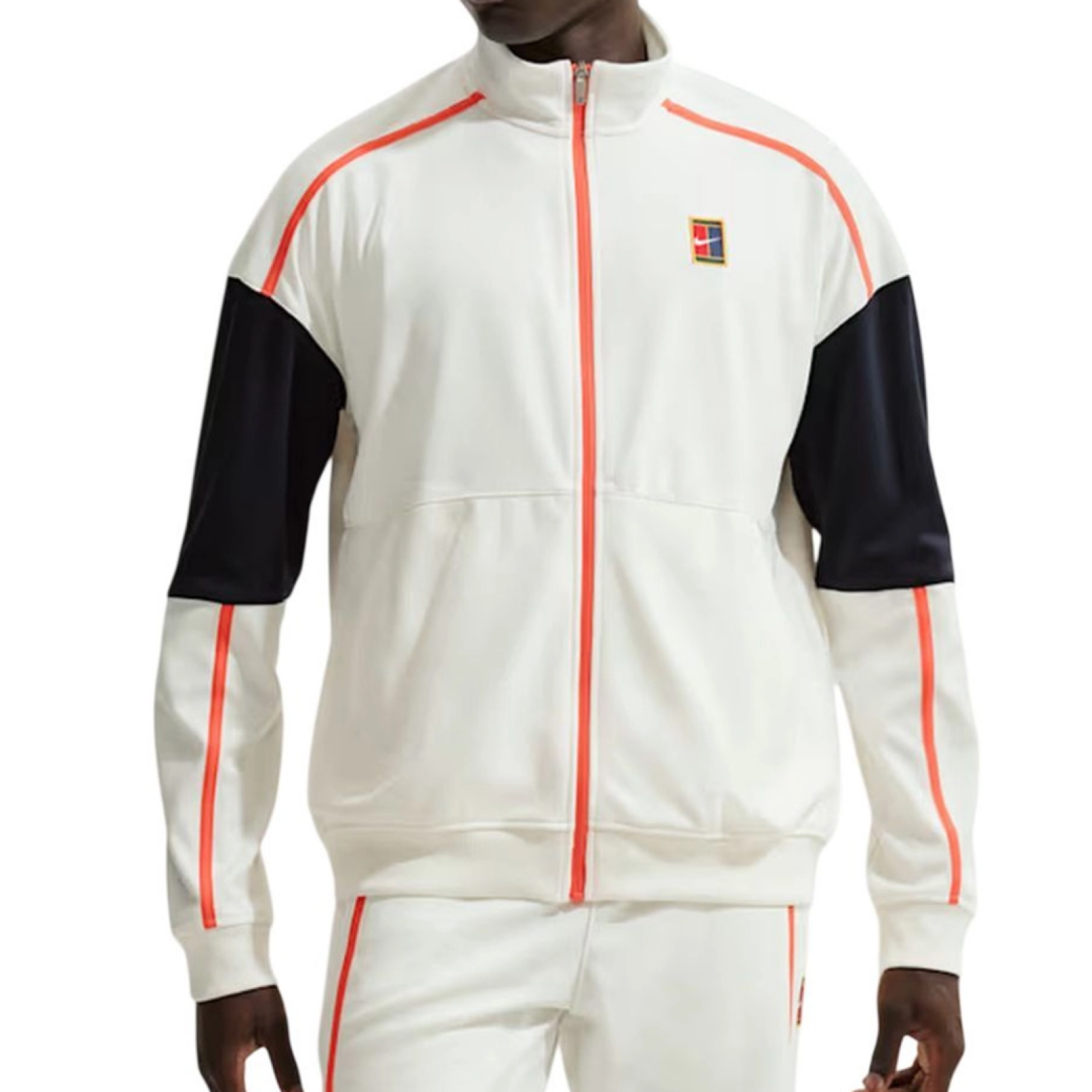 Толстовка мужская Nike Heritage - Sail/Turf Orange
