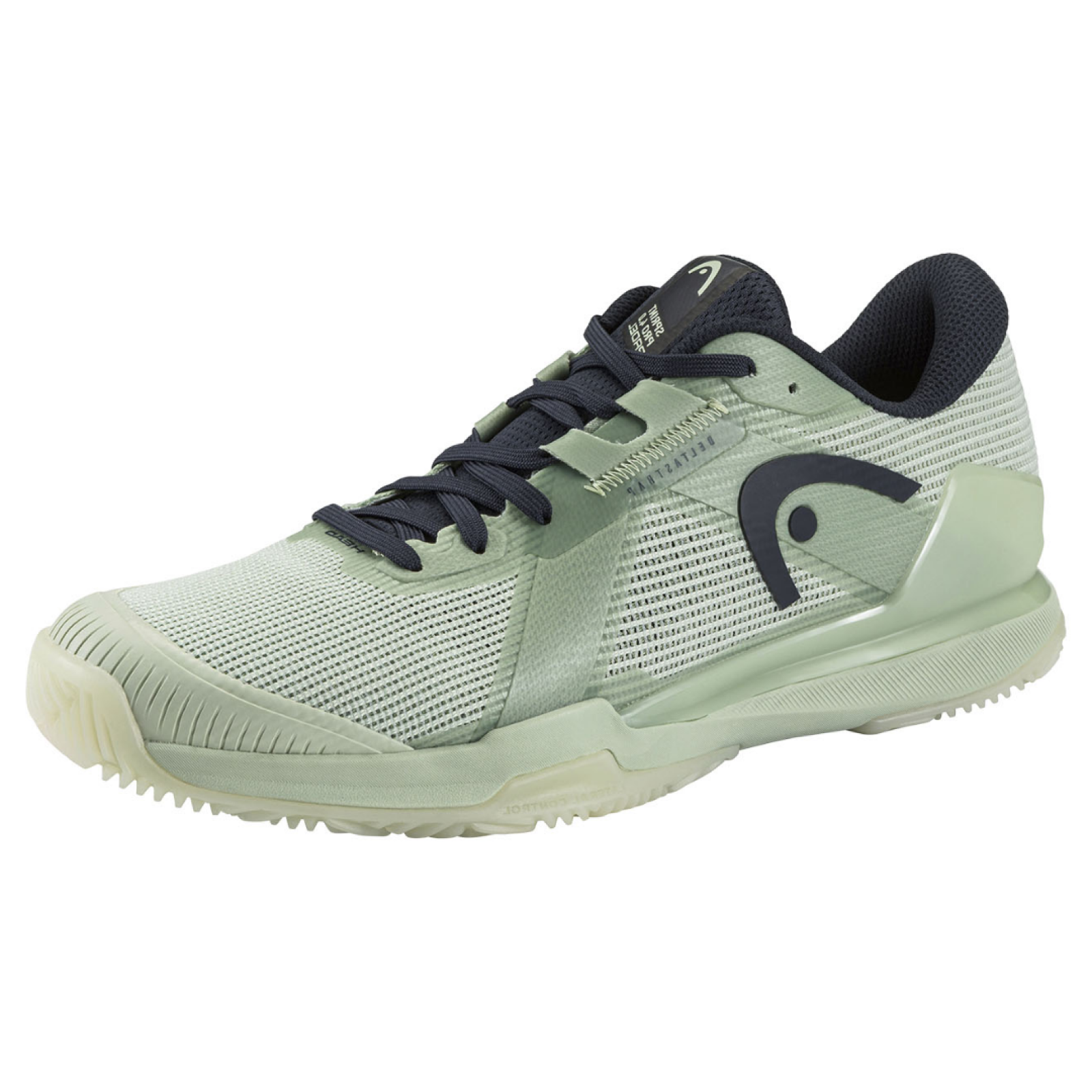 Кроссовки мужские Head Sprint Pro 4.0 Padel - Cantaloupe Green/Blueberry