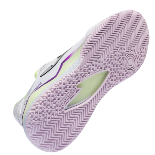 Кроссовки женские Joma Spin Lady - White/Nenon Yellow/Pink 3