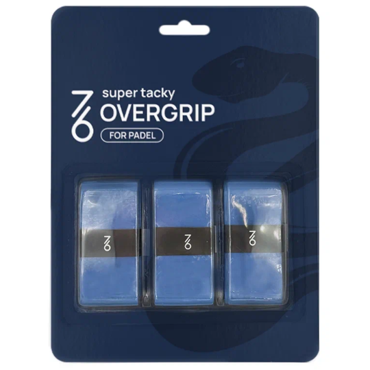 Овергрип 7/6 Padel Super Tacky - Blue 3 pk 1
