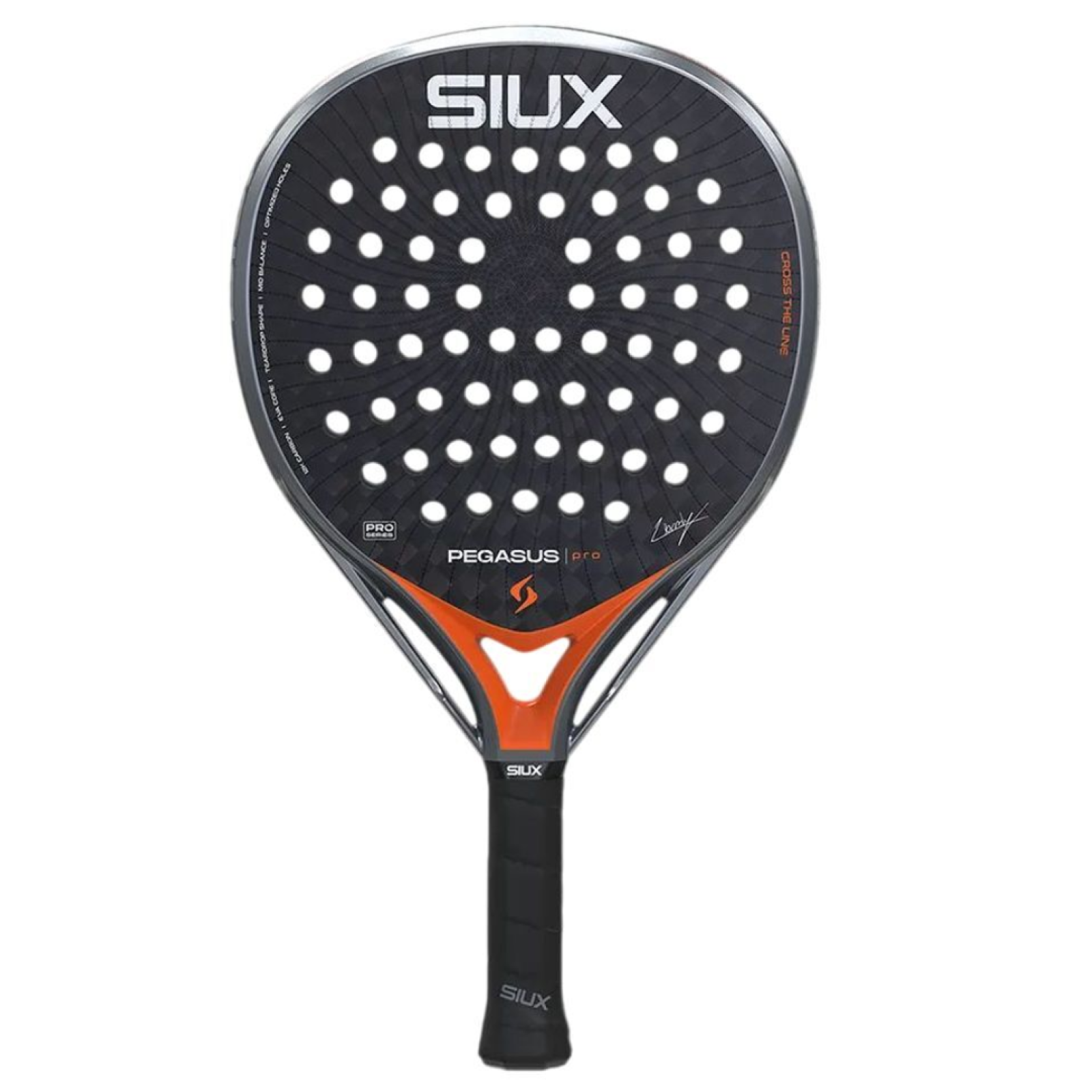 Ракетка для падела Siux Pegasus Pro 2026 Lava Orange