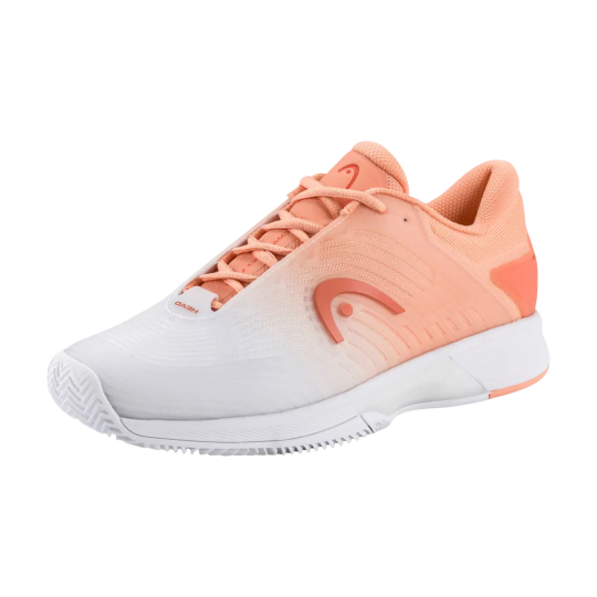 Кроссовки женские Head Revolt Pro 4.5 Clay - Coral/White 1
