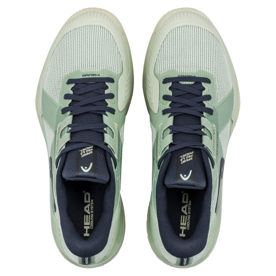 Кроссовки мужские Head Sprint Pro 4.0 Padel - Cantaloupe Green/Blueberry 2