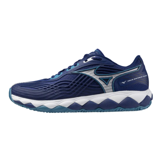 Кроссовки мужские Mizuno Wave Enforce Tour CC - BellwetherBlue/White 1