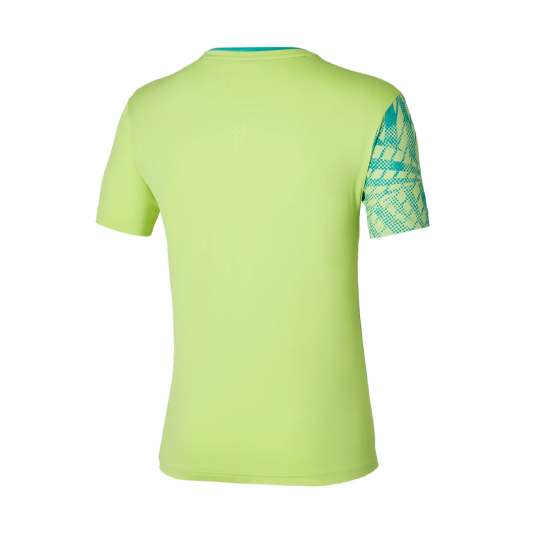 Футболка мужская Mizuno Mugen Shadow Graphic - Neon Lime 2