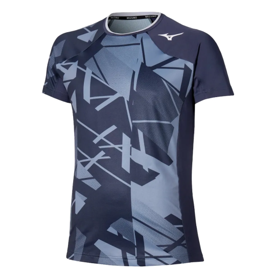 Футболка мужская Mizuno Daybreakers Graphic - Odyssey Gray