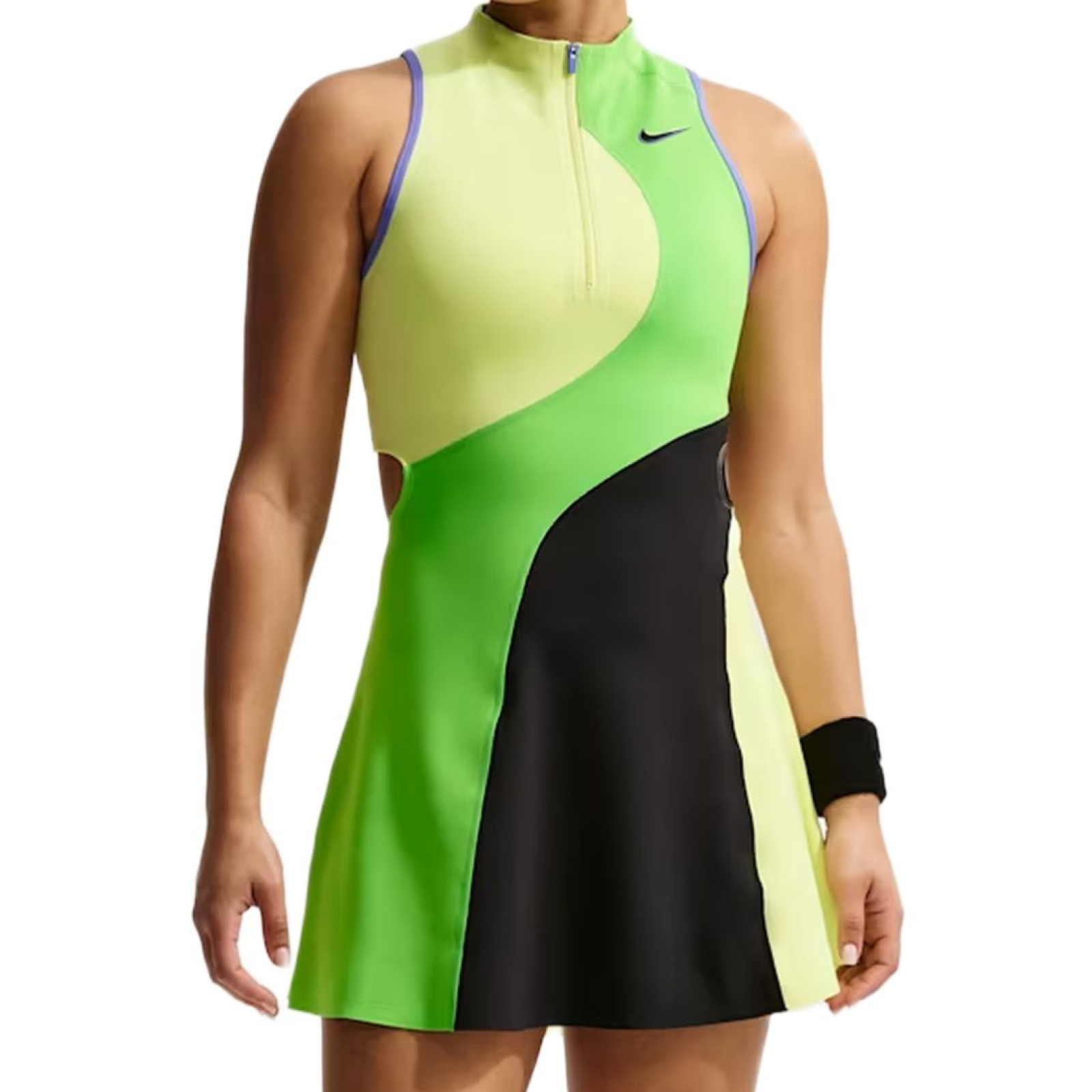 Платье женское Nike Court Slam Tennis Dress - Light Lemon Twist