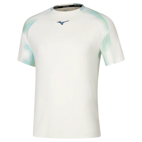 Футболка мужская Mizuno Frontier Shadow Tee - White