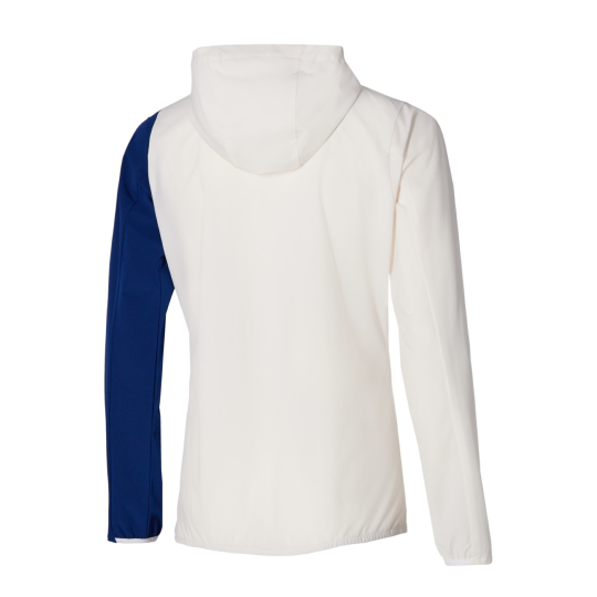 Спортивная кофта женская Mizuno Mugen Hooded Jacket - White/Estate Blue 2