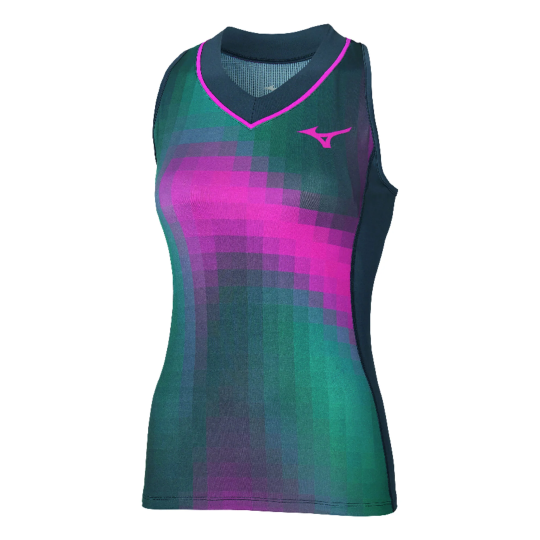 Майка женская Mizuno Frontier Tank - Midnight Navy