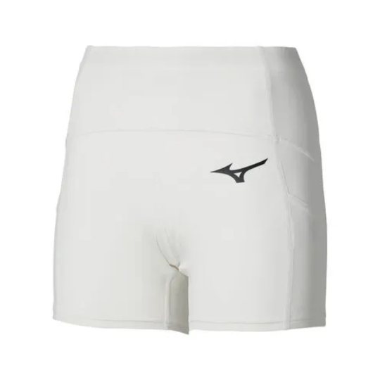 Шорты женские под платье Mizuno Pro 4" Short - White 1