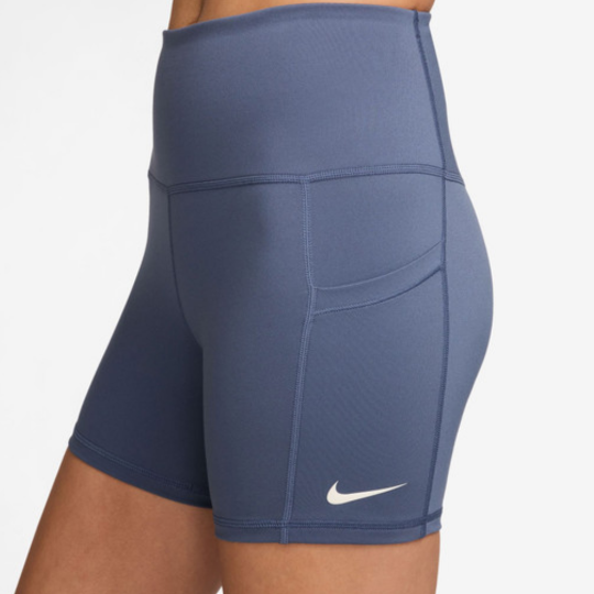 Шорты женские под платье Nike Dri-Fit - Diffused Blue/White 3