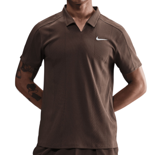 Поло мужское Nike Advantage Slam Polo - Baroque Brown 1