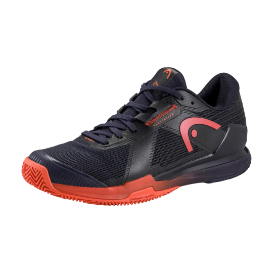 Кроссовки мужские Head Sprint Pro 4.0 Clay - Dark Blue/Red 1