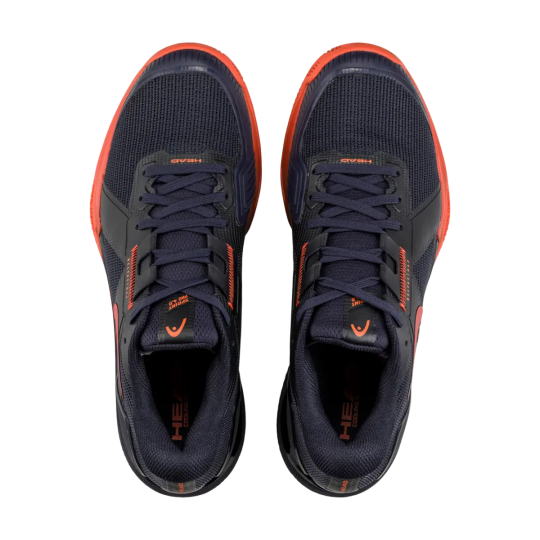 Кроссовки мужские Head Sprint Pro 4.0 Clay - Dark Blue/Red 2